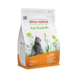 Almo Nature Anti Hairball Pollo pienso para gatos